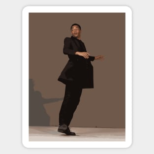 Loyle Carner painting Sticker